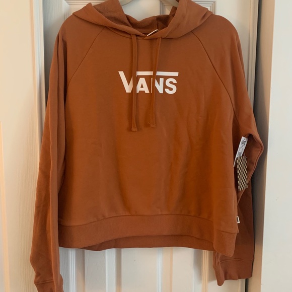 vans orange sweatshirt